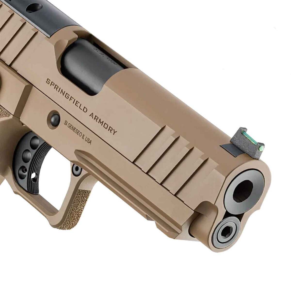 Springfield Armory 1911 DS Prodigy 9mm Luger 4.25in Coyote Brown Cerakote Pistol - 20+1 Rounds - Brown Springfield Armory 1911 DS Prodigy 9mm Luger 4.25in Coyote Brown Cerakote Pistol - 20+1 Rounds - Brown