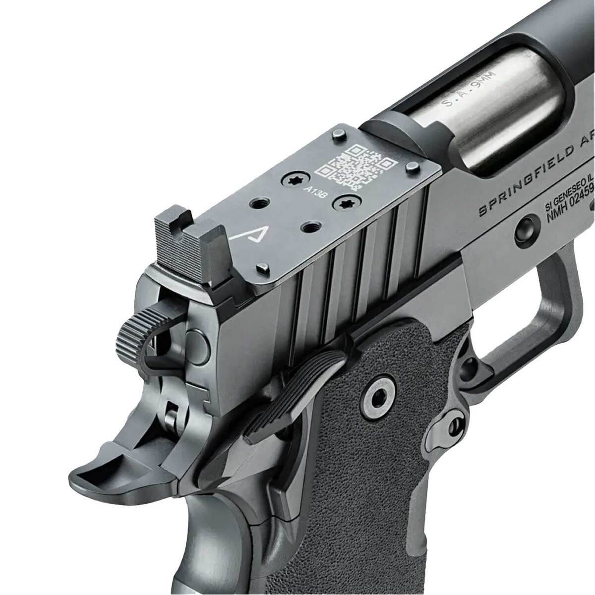 Springfield Armory 1911 DS Prodigy AOS 9mm Luger 4.25in Black Cerakote Pistol - 10+1 Rounds - Black Springfield Armory 1911 DS Prodigy AOS 9mm Luger 4.25in Black Cerakote Pistol - 10+1 Rounds - Black