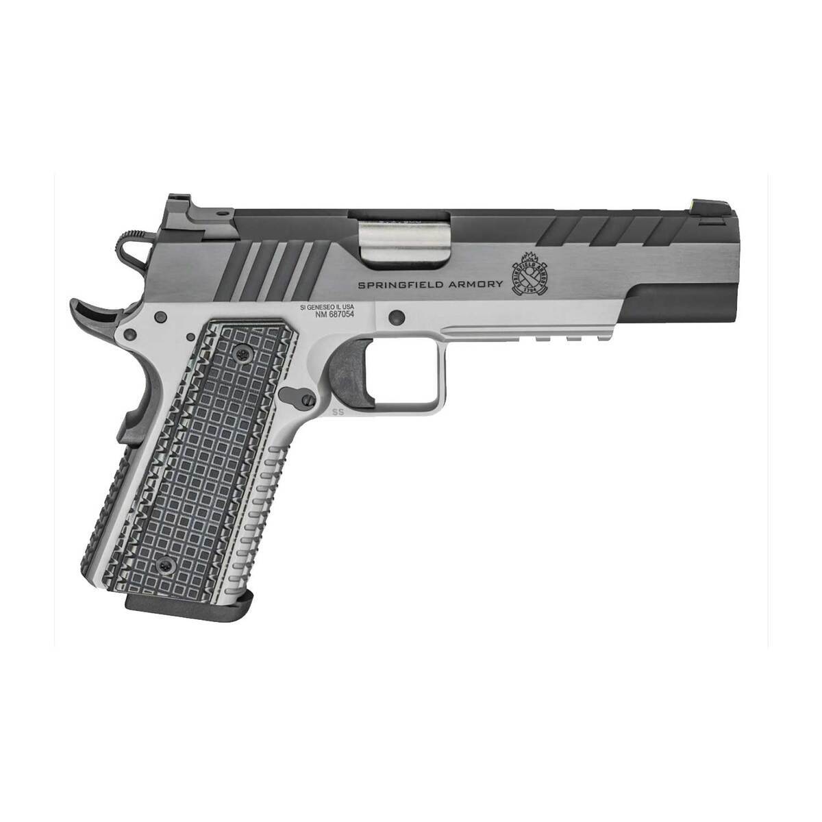 Springfield Armory 1911 Emissary 9mm Luger 5in Stainless Pistol - 9+1 Rounds Springfield Armory 1911 Emissary 9mm Luger 5in Stainless Pistol - 9+1 Rounds