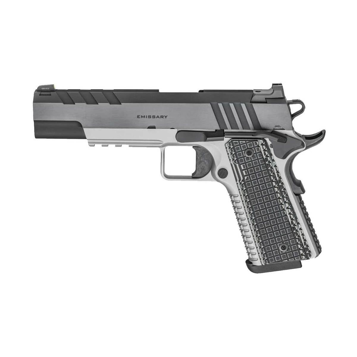Springfield Armory 1911 Emissary 9mm Luger 5in Stainless Pistol - 9+1 Rounds Springfield Armory 1911 Emissary 9mm Luger 5in Stainless Pistol - 9+1 Rounds