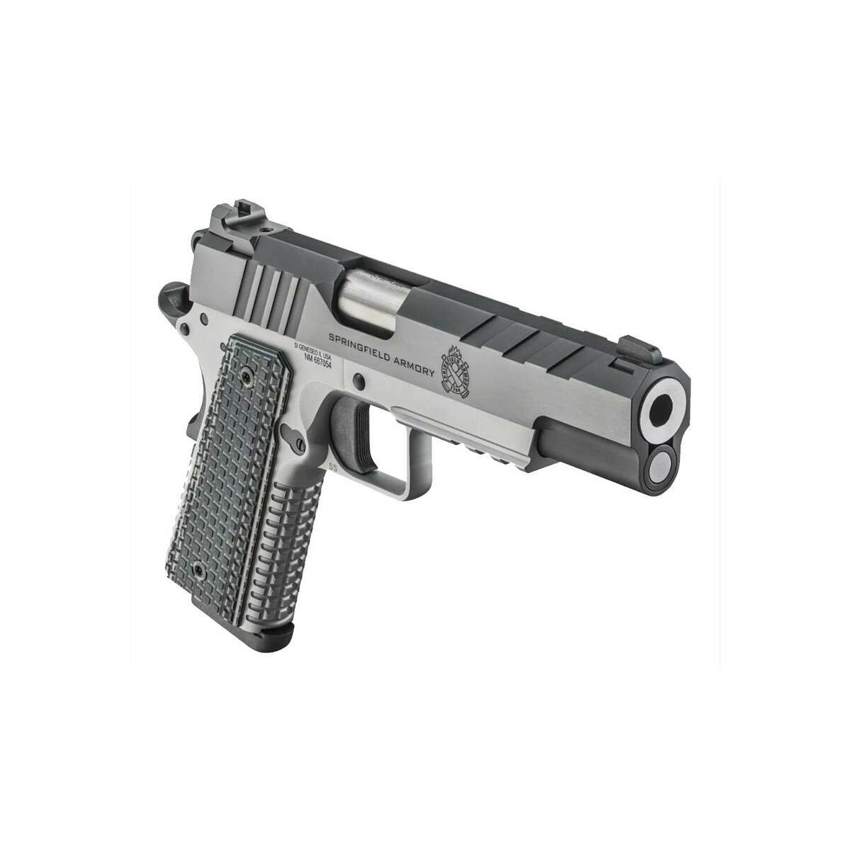 Springfield Armory 1911 Emissary 9mm Luger 5in Stainless Pistol - 9+1 Rounds Springfield Armory 1911 Emissary 9mm Luger 5in Stainless Pistol - 9+1 Rounds