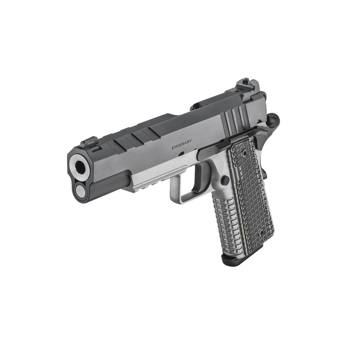 Springfield Armory 1911 Emissary 9mm Luger 5in Stainless Pistol - 9+1 Rounds Springfield Armory 1911 Emissary 9mm Luger 5in Stainless Pistol - 9+1 Rounds