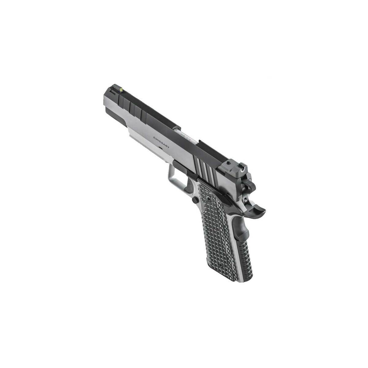 Springfield Armory 1911 Emissary 9mm Luger 5in Stainless Pistol - 9+1 Rounds Springfield Armory 1911 Emissary 9mm Luger 5in Stainless Pistol - 9+1 Rounds