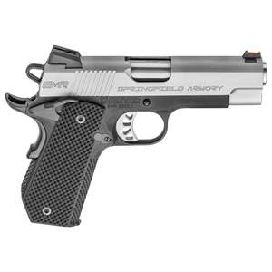Springfield Armory 1911 EMP Conceal Carry Gear UP Package 9mm Luger 4in Stainless/Black Pistol - 9+1 Rounds