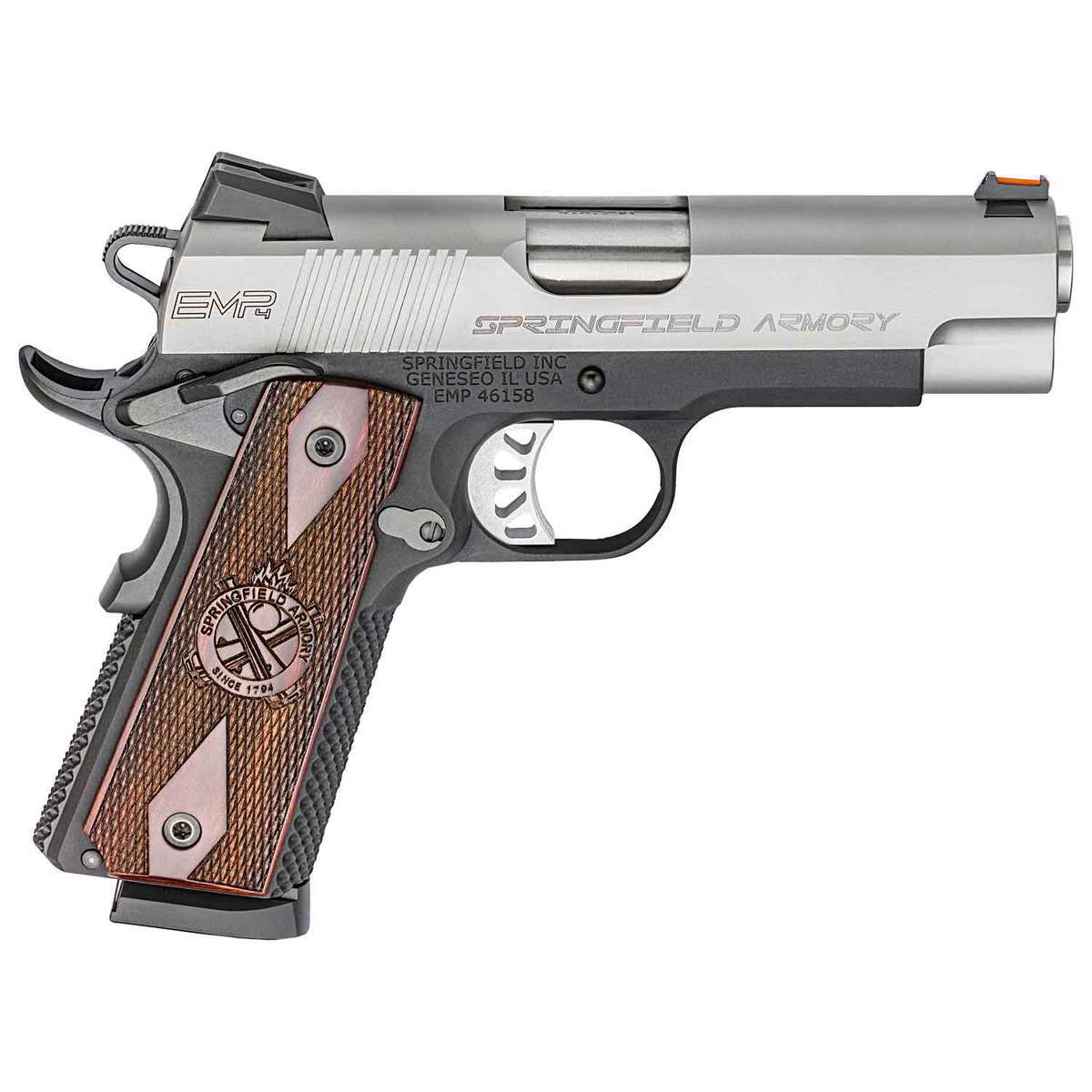 Springfield Armory 1911 EMP Gear UP Package 9mm Luger 3in Stainless/Black Pistol - 9+1 Rounds Springfield Armory 1911 EMP Gear UP Package 9mm Luger 3in Stainless/Black Pistol - 9+1 Rounds