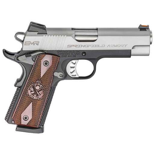 Springfield Armory 1911 EMP Gear UP Package 9mm Luger 3in Stainless/Black Pistol - 9+1 Rounds image