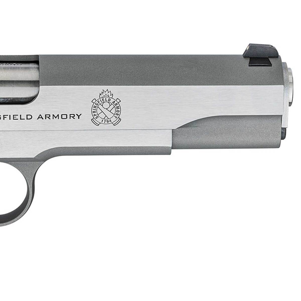 Springfield Armory 1911 Garrison 45 Auto (ACP) 5in Stainless Steel Pistol - 7+1 Rounds Springfield Armory 1911 Garrison 45 Auto (ACP) 5in Stainless Steel Pistol - 7+1 Rounds