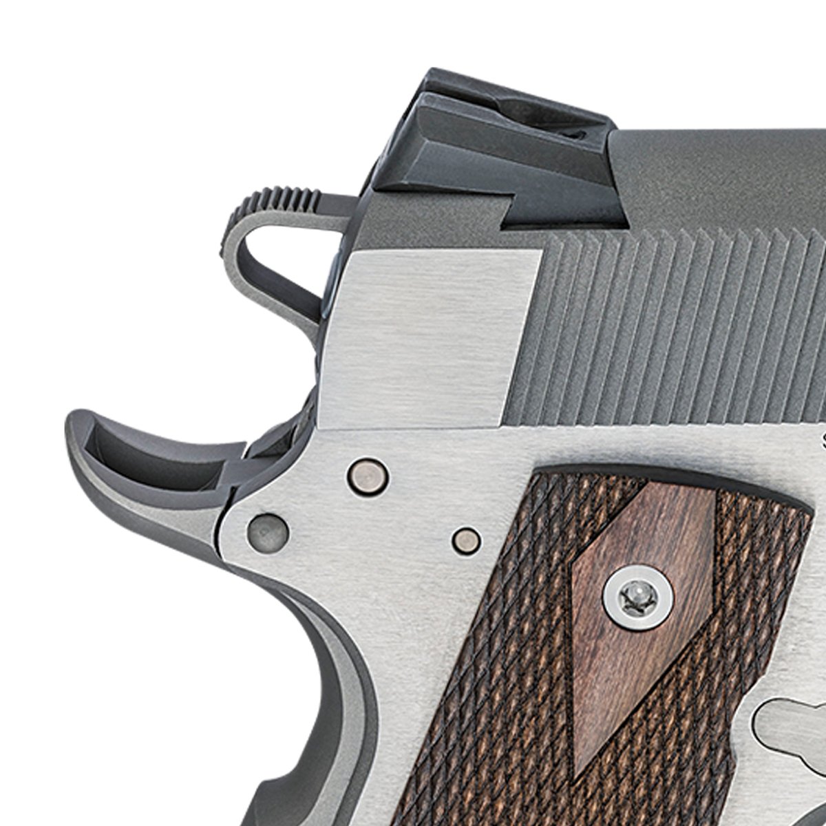 Springfield Armory 1911 Garrison 9mm Luger 5in Stainless Pistol - 9+1 Rounds - Gray Springfield Armory 1911 Garrison 9mm Luger 5in Stainless Pistol - 9+1 Rounds - Gray