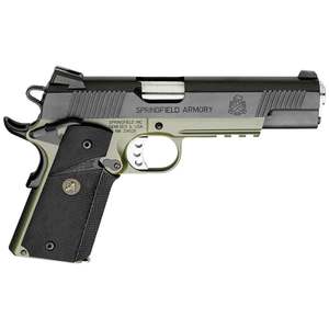Springfield Armory 1911 Loaded 45 Auto (ACP) 5in OD Green Armory Kote Pistol - 7+1 Rounds