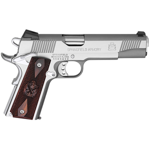 Springfield Armory 1911 Loaded 45 Auto (ACP) 5in Stainless Pistol - 7+1 Rounds - California Compliant