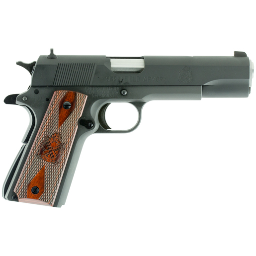 Springfield Armory 1911 Mil-Spec 45 Auto (ACP) 5in Parkerized Stainless Pistol - 7+1 Rounds image