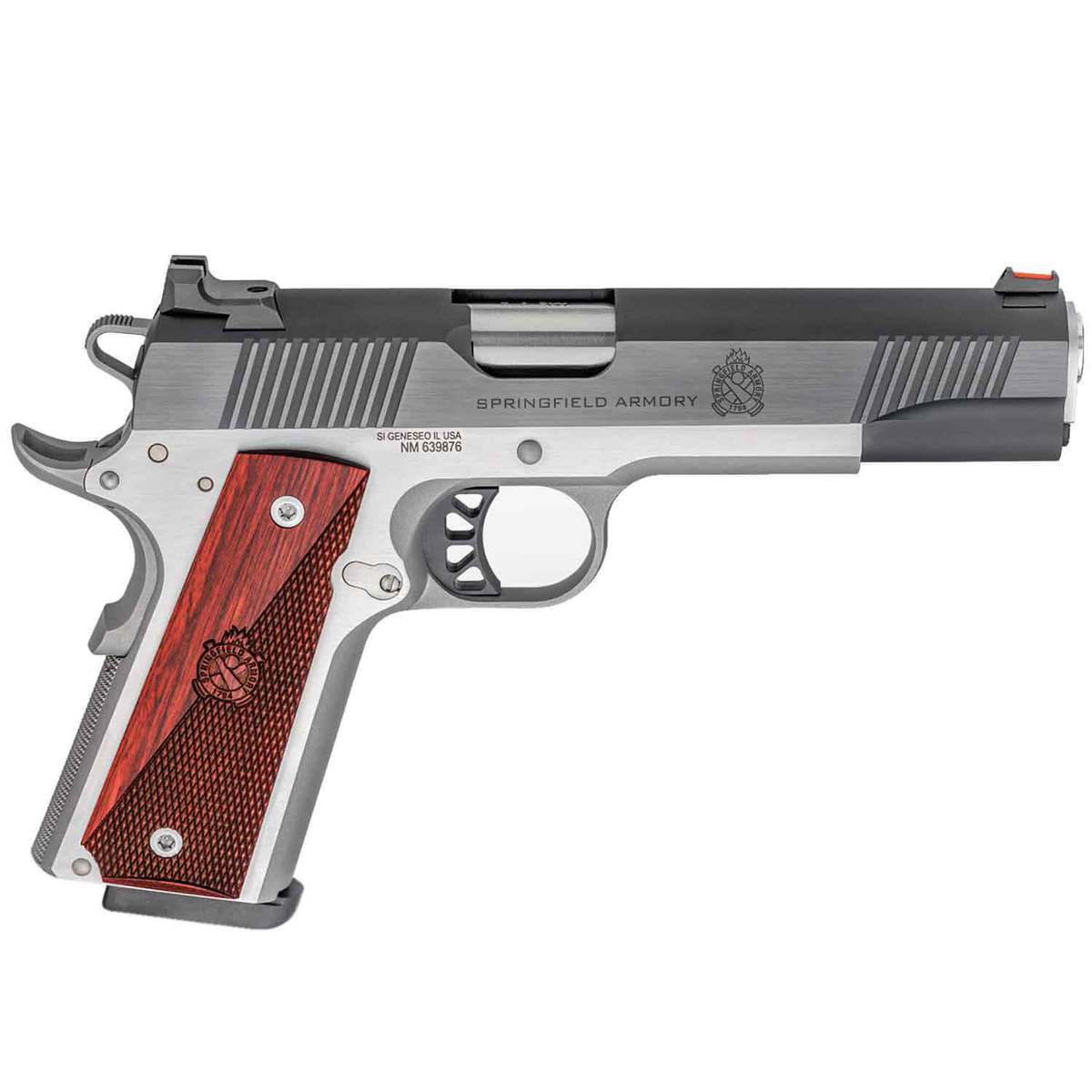 Springfield Armory 1911 Ronin Operator 9mm Luger 5in Stainless/Black/Brown Pistol - 9+1 Rounds - Black/Stainless/Brown Springfield Armory 1911 Ronin Operator 9mm Luger 5in Stainless/Black/Brown Pistol - 9+1 Rounds - Black/Stainless/Brown