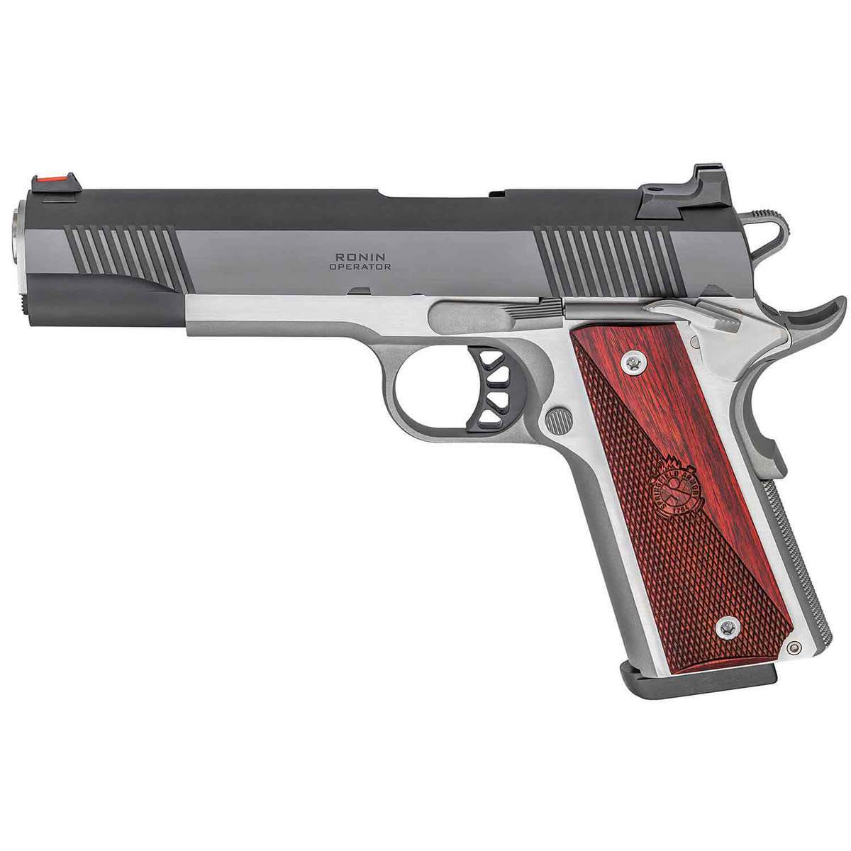 Springfield Armory 1911 Ronin Operator 9mm Luger 5in Stainless/Black/Brown Pistol - 9+1 Rounds - Black/Stainless/Brown Springfield Armory 1911 Ronin Operator 9mm Luger 5in Stainless/Black/Brown Pistol - 9+1 Rounds - Black/Stainless/Brown