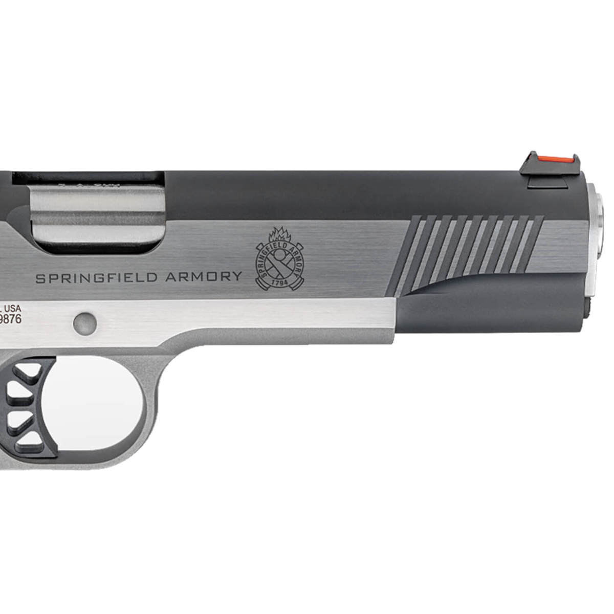 Springfield Armory 1911 Ronin Operator 9mm Luger 5in Stainless/Black/Brown Pistol - 9+1 Rounds - Black/Stainless/Brown Springfield Armory 1911 Ronin Operator 9mm Luger 5in Stainless/Black/Brown Pistol - 9+1 Rounds - Black/Stainless/Brown