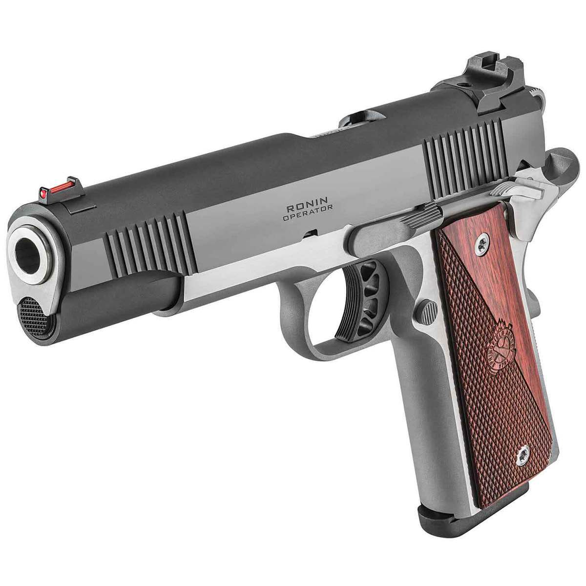 Springfield Armory 1911 Ronin Operator 9mm Luger 5in Stainless/Black/Brown Pistol - 9+1 Rounds - Black/Stainless/Brown Springfield Armory 1911 Ronin Operator 9mm Luger 5in Stainless/Black/Brown Pistol - 9+1 Rounds - Black/Stainless/Brown