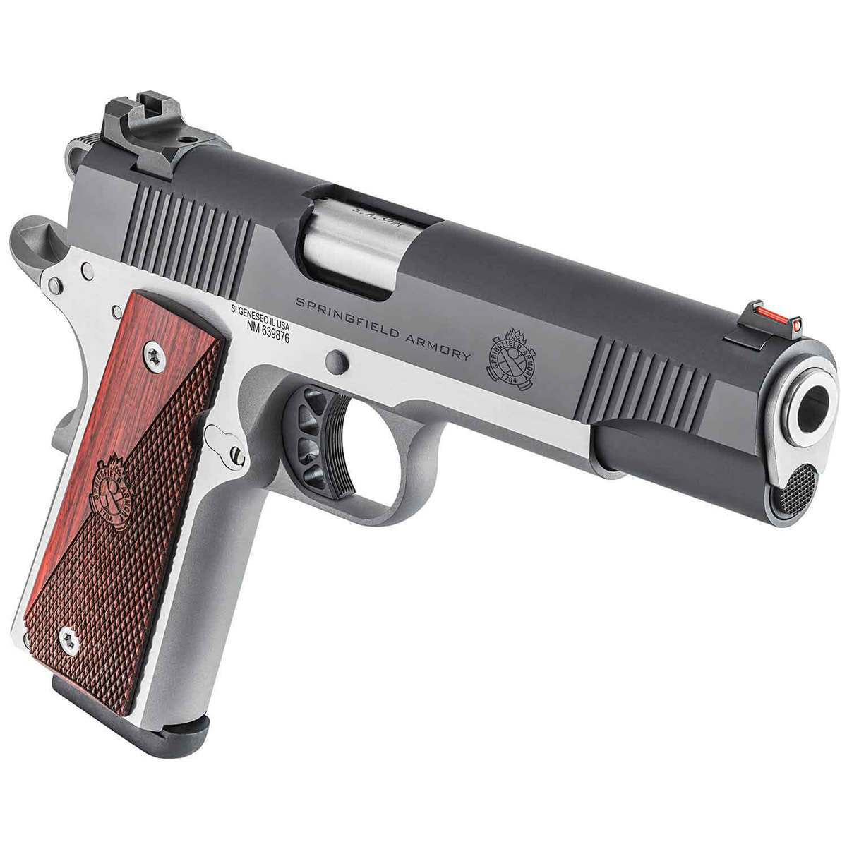 Springfield Armory 1911 Ronin Operator 9mm Luger 5in Stainless/Black/Brown Pistol - 9+1 Rounds - Black/Stainless/Brown Springfield Armory 1911 Ronin Operator 9mm Luger 5in Stainless/Black/Brown Pistol - 9+1 Rounds - Black/Stainless/Brown