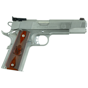 Springfield Armory 1911 Target 45 Auto (ACP) 5in Stainless Pistol - 7+1 Rounds - California Compliant