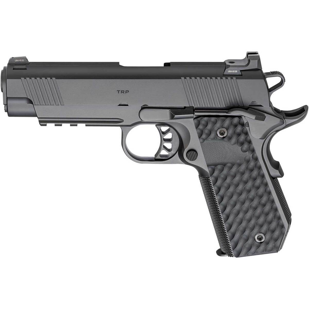 Springfield Armory 1911 TRP CC 45 Auto (ACP) 4.25in Black Cerakote Pistol - 7+1 Rounds - Black Springfield Armory 1911 TRP CC 45 Auto (ACP) 4.25in Black Cerakote Pistol - 7+1 Rounds - Black
