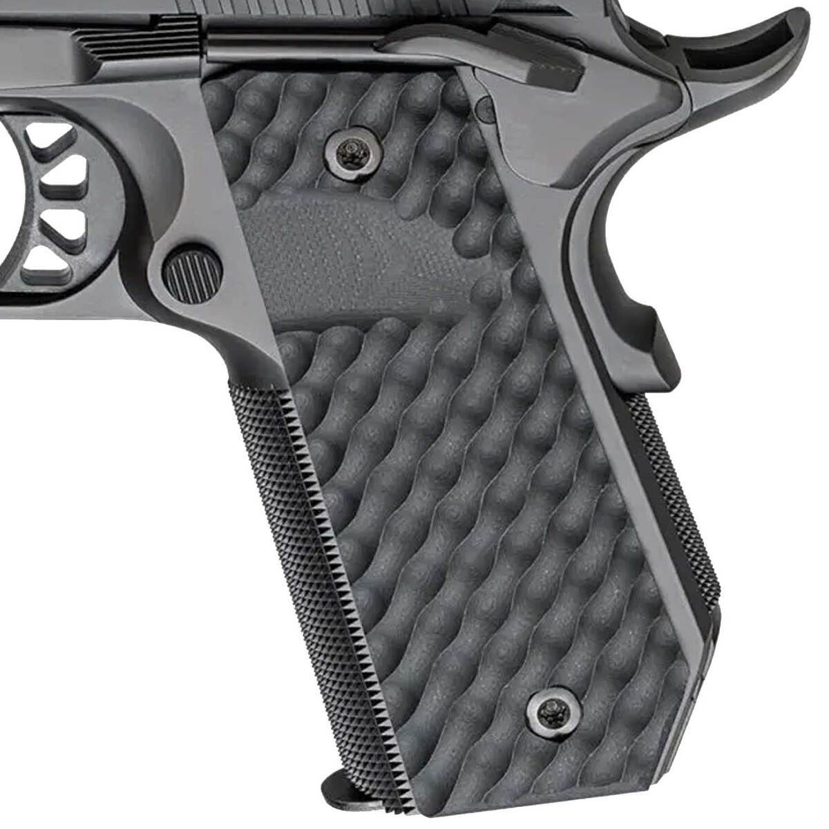 Springfield Armory 1911 TRP CC 45 Auto (ACP) 4.25in Black Cerakote Pistol - 7+1 Rounds - Black Springfield Armory 1911 TRP CC 45 Auto (ACP) 4.25in Black Cerakote Pistol - 7+1 Rounds - Black