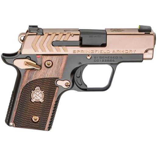 Springfield Armory 911 380 Auto (ACP) 2.7in Rose Gold/Wood Pistol - 7+1 Rounds - Pink image