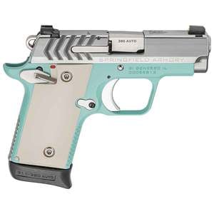 Springfield Armory 911 380 Auto (ACP) 2.7in Stainless/Vintage Blue Cerakote Pistol - 7+1 Rounds