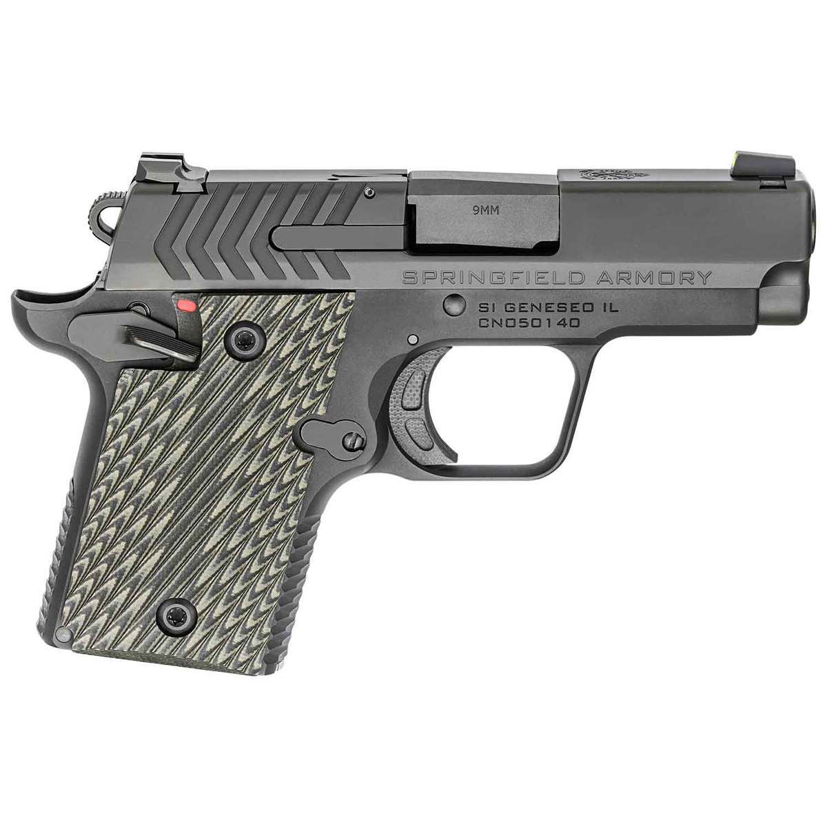 Springfield Armory 911 9mm Luger 3in Black Pistol - 7+1 Rounds ...