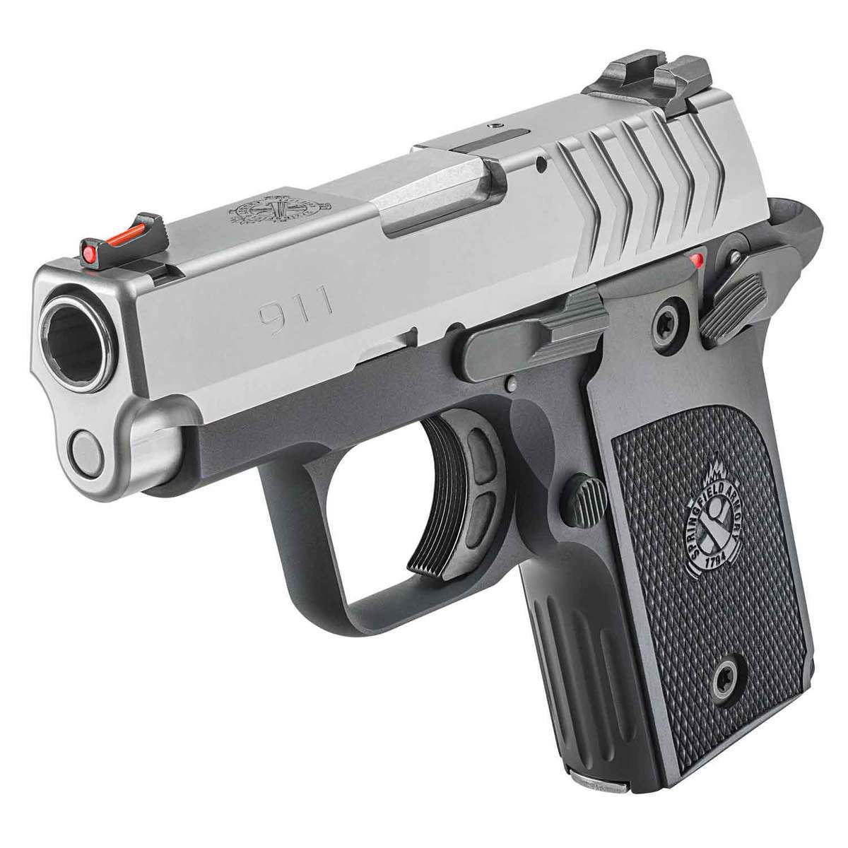 Springfield Armory 911 Alpha 380 Auto (ACP) 2.7in Stainless/Black Pistol 7+1 Rounds