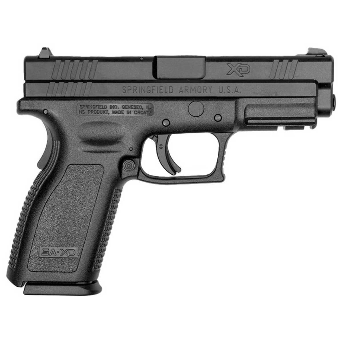 Springfield Armory Defend Your Legacy Series XD (Brazil LE Overrun) 9mm Luger 4in Melonite Black Pistol - 16+1 Rounds - Black Springfield Armory Defend Your Legacy Series XD (Brazil LE Overrun) 9mm Luger 4in Melonite Black Pistol - 16+1 Rounds - Black