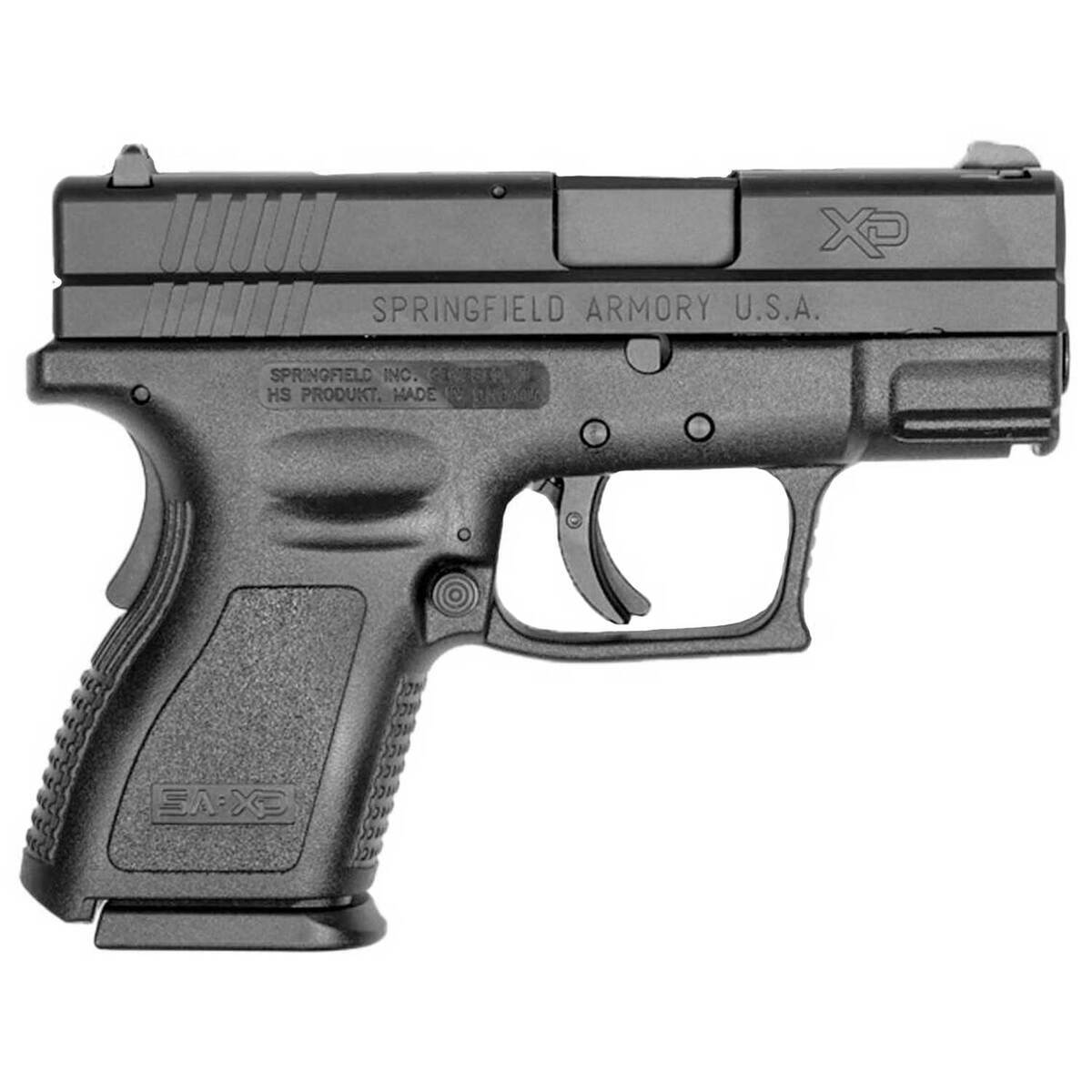 Springfield Armory Defend Your Legacy Series XD Subcompact (Brazil LE Overrun) 9mm Luger 3in Melonite Black Pistol - 13+1 Rounds - Black Springfield Armory Defend Your Legacy Series XD Subcompact (Brazil LE Overrun) 9mm Luger 3in Melonite Black Pistol - 13+1 Rounds - Black