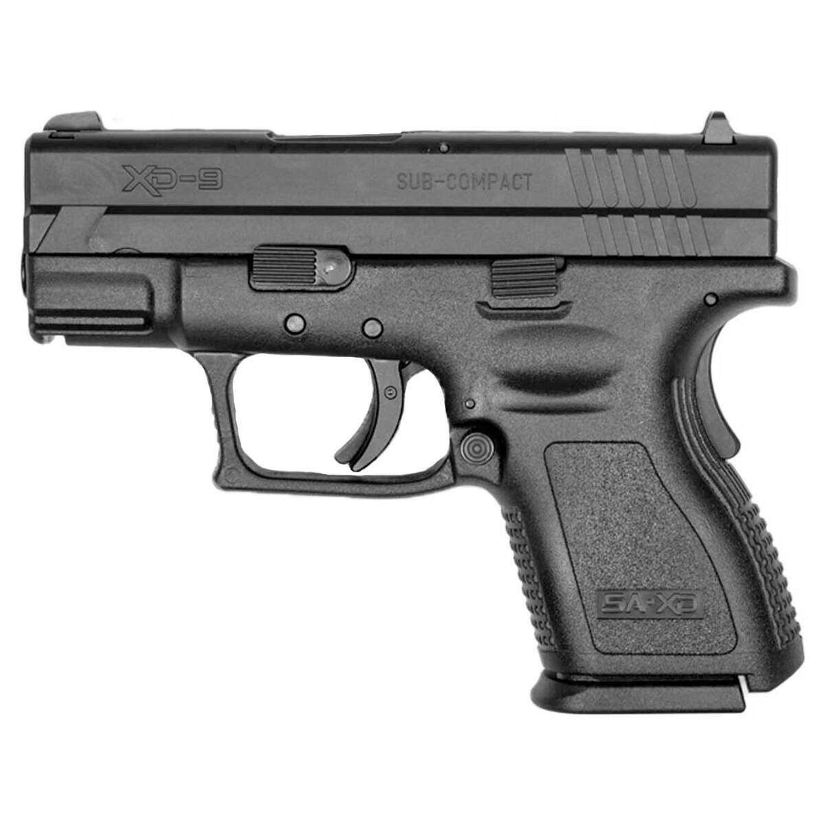 Springfield Armory Defend Your Legacy Series XD Subcompact (Brazil LE Overrun) 9mm Luger 3in Melonite Black Pistol - 13+1 Rounds - Black Springfield Armory Defend Your Legacy Series XD Subcompact (Brazil LE Overrun) 9mm Luger 3in Melonite Black Pistol - 13+1 Rounds - Black
