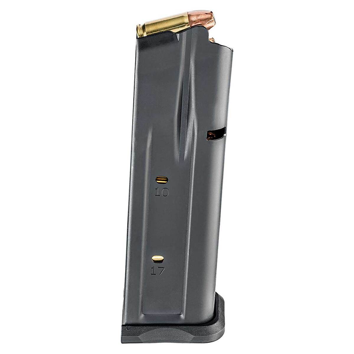 Springfield Armory Double Stack Black 1911 DS Prodigy 9mm Luger Handgun Magazine - 17 Rounds - Black Springfield Armory Double Stack Black 1911 DS Prodigy 9mm Luger Handgun Magazine - 17 Rounds - Black