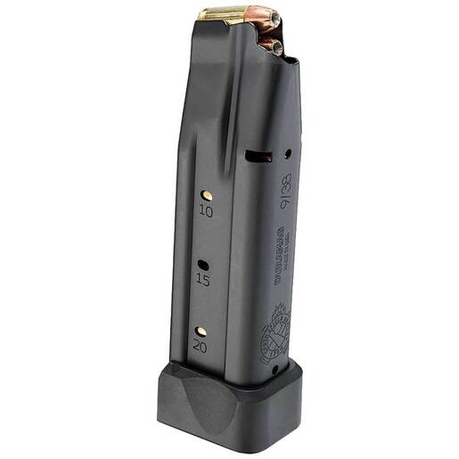Springfield Armory Double Stack Black 1911 DS Prodigy 9mm Luger Handgun Magazine – 20 Rounds
