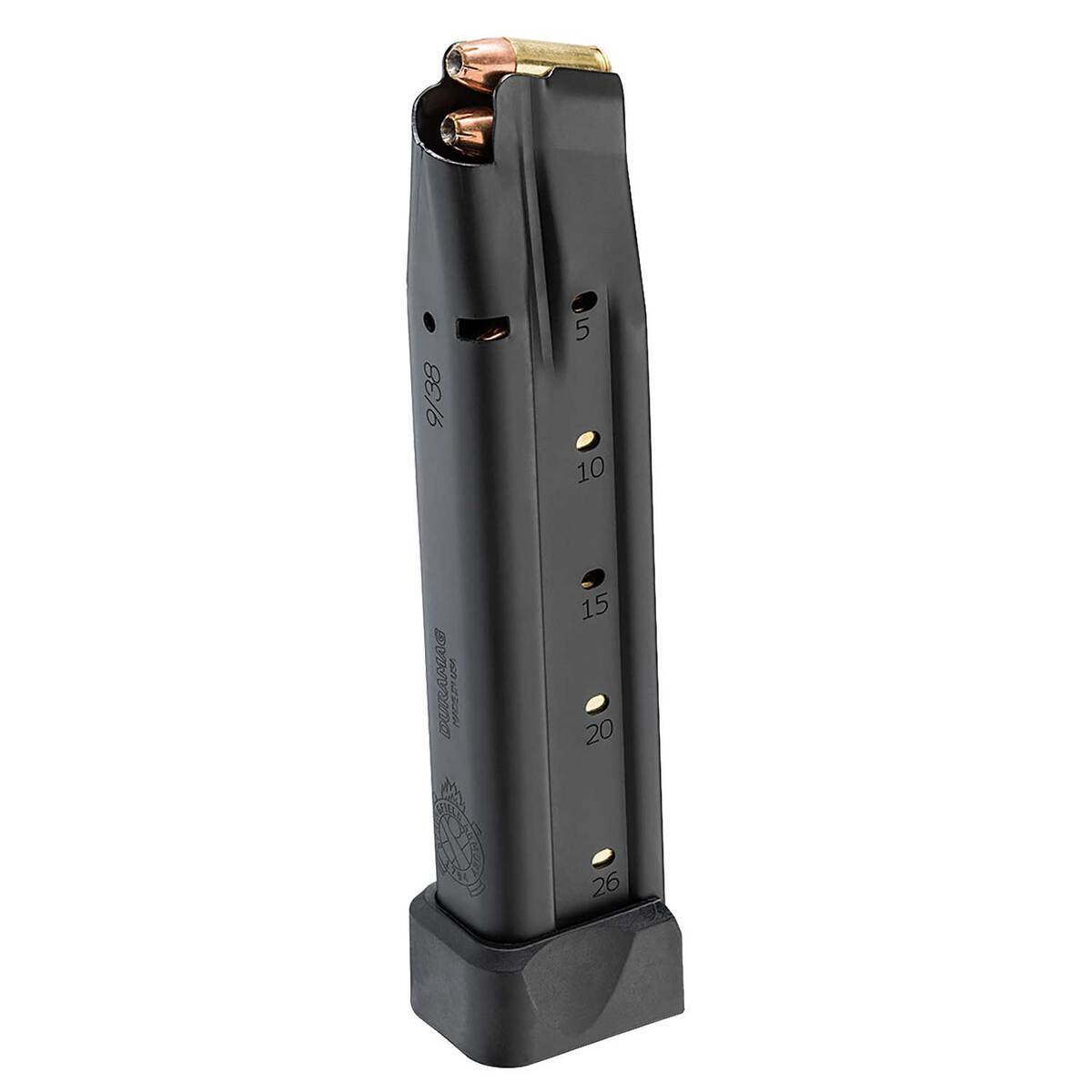 Springfield Armory Double Stack Black 1911 DS Prodigy 9mm Luger Handgun Magazine - 26 Rounds - Black Springfield Armory Double Stack Black 1911 DS Prodigy 9mm Luger Handgun Magazine - 26 Rounds - Black