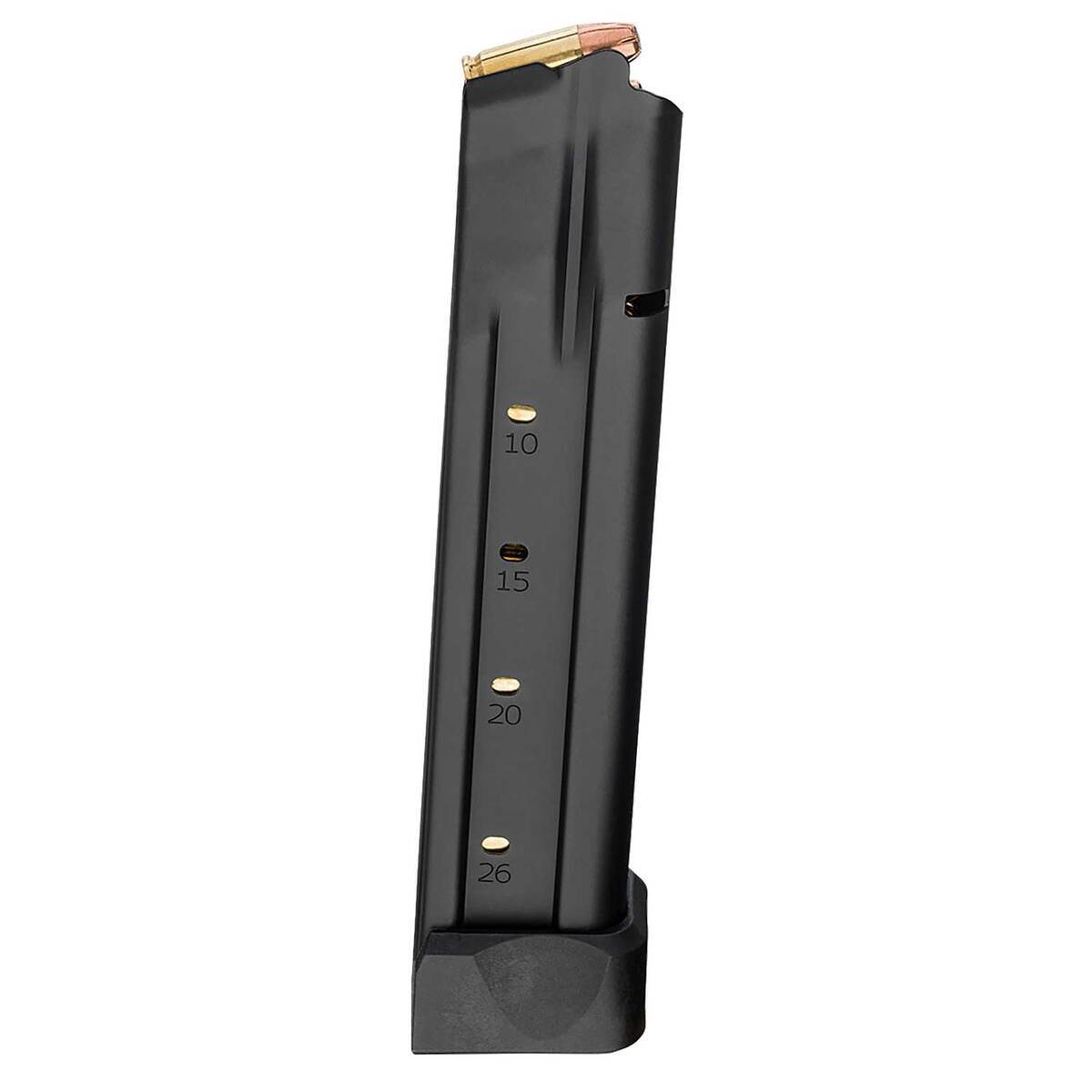 Springfield Armory Double Stack Black 1911 DS Prodigy 9mm Luger Handgun Magazine - 26 Rounds - Black Springfield Armory Double Stack Black 1911 DS Prodigy 9mm Luger Handgun Magazine - 26 Rounds - Black
