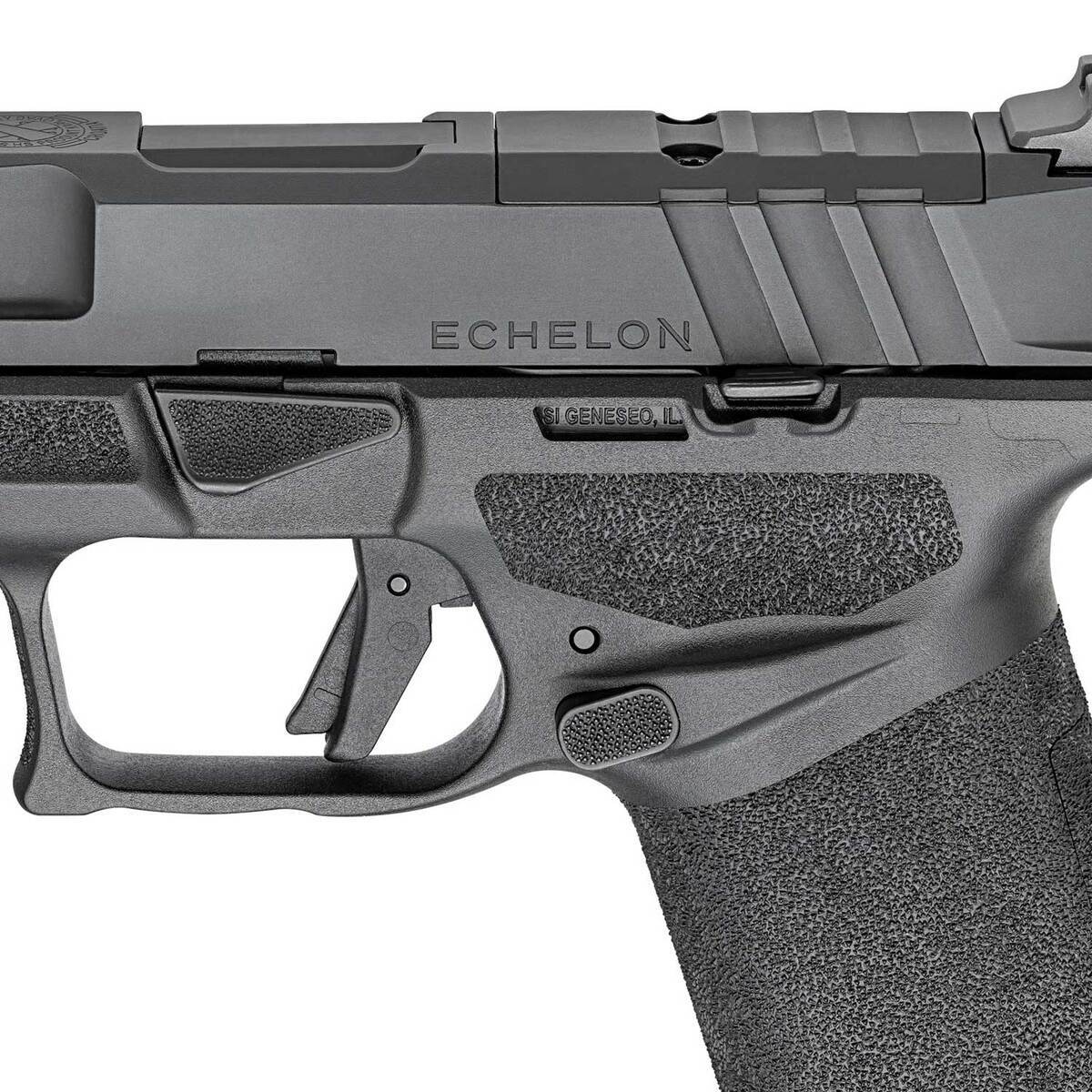 Springfield Armory Echelon 4.0C 9mm Luger 4in Melonite Pistol - 18+1 Rounds - Black Springfield Armory Echelon 4.0C 9mm Luger 4in Melonite Pistol - 18+1 Rounds - Black