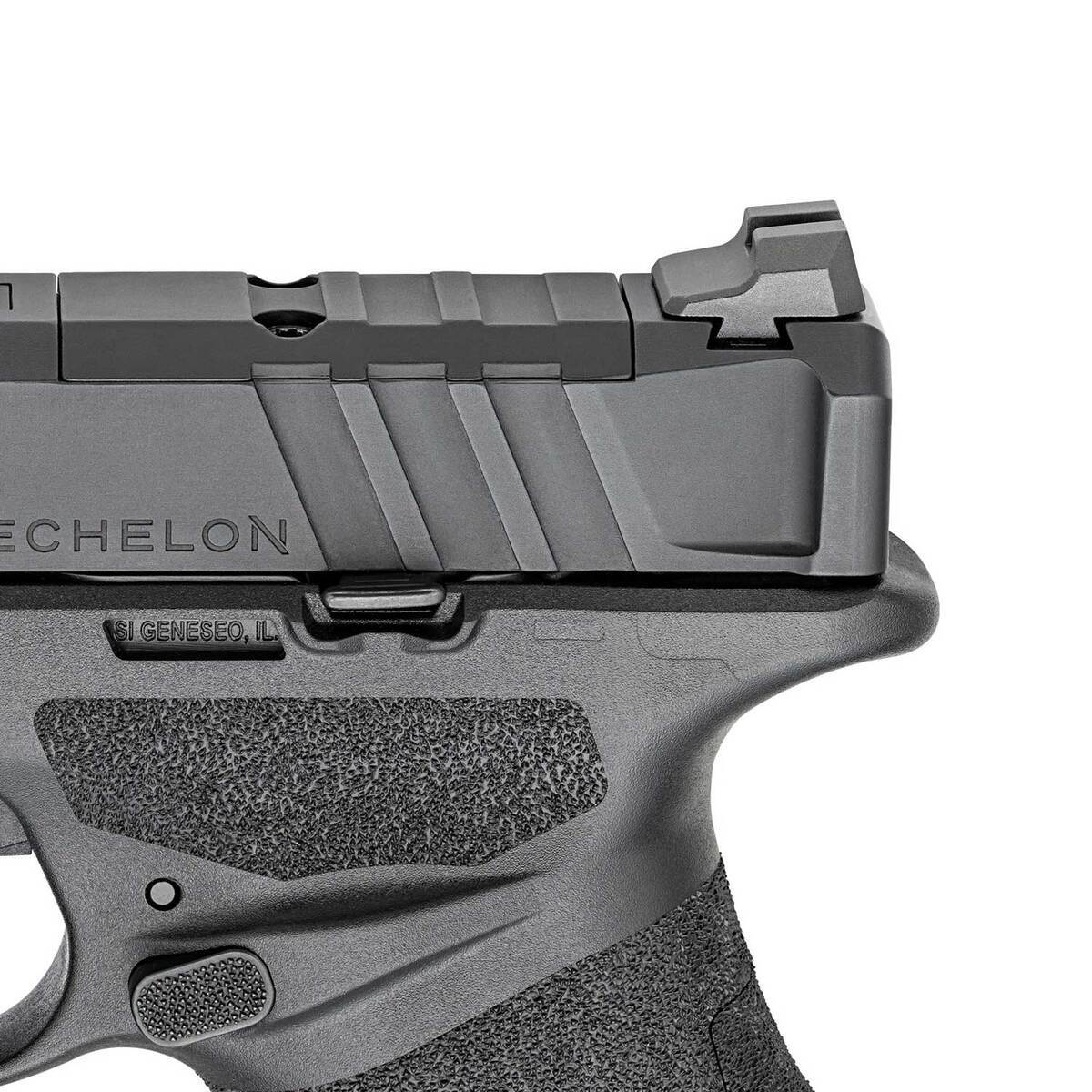 Springfield Armory Echelon 4.0C 9mm Luger 4in Melonite Pistol - 18+1 Rounds - Black Springfield Armory Echelon 4.0C 9mm Luger 4in Melonite Pistol - 18+1 Rounds - Black