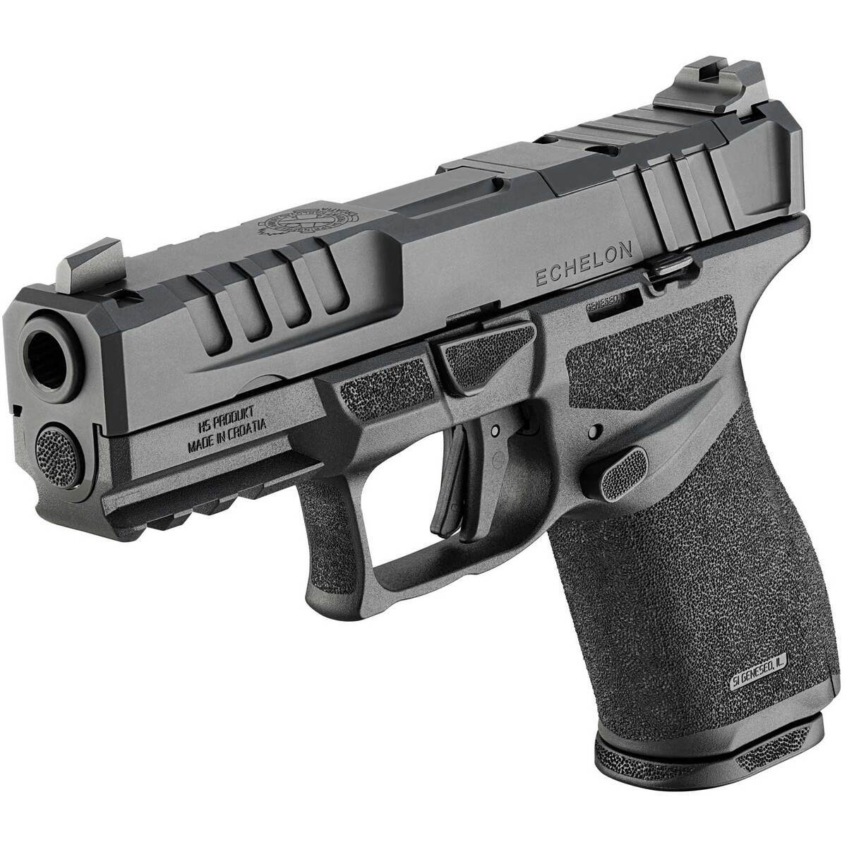 Springfield Armory Echelon 4.0C 9mm Luger 4in Melonite Pistol - 18+1 Rounds - Black Springfield Armory Echelon 4.0C 9mm Luger 4in Melonite Pistol - 18+1 Rounds - Black