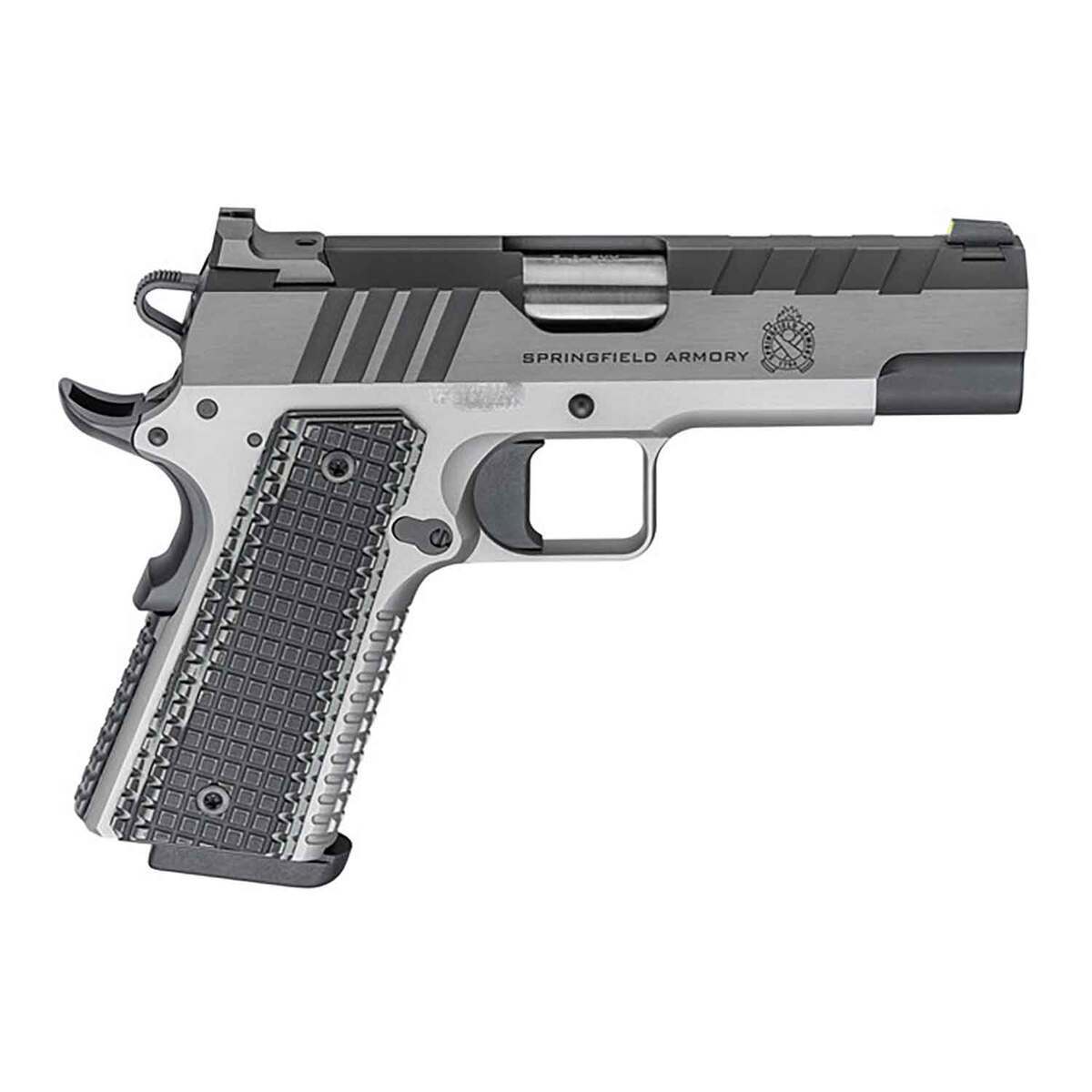 Springfield Armory Emissary 1911 9mm Luger 4.25in Stainless Steel Pistol - 9+1 Rounds - Gray Springfield Armory Emissary 1911 9mm Luger 4.25in Stainless Steel Pistol - 9+1 Rounds - Gray