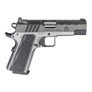 Springfield Armory Emissary 1911 9mm Luger 4.25in Stainless Steel Pistol - 9+1 Rounds