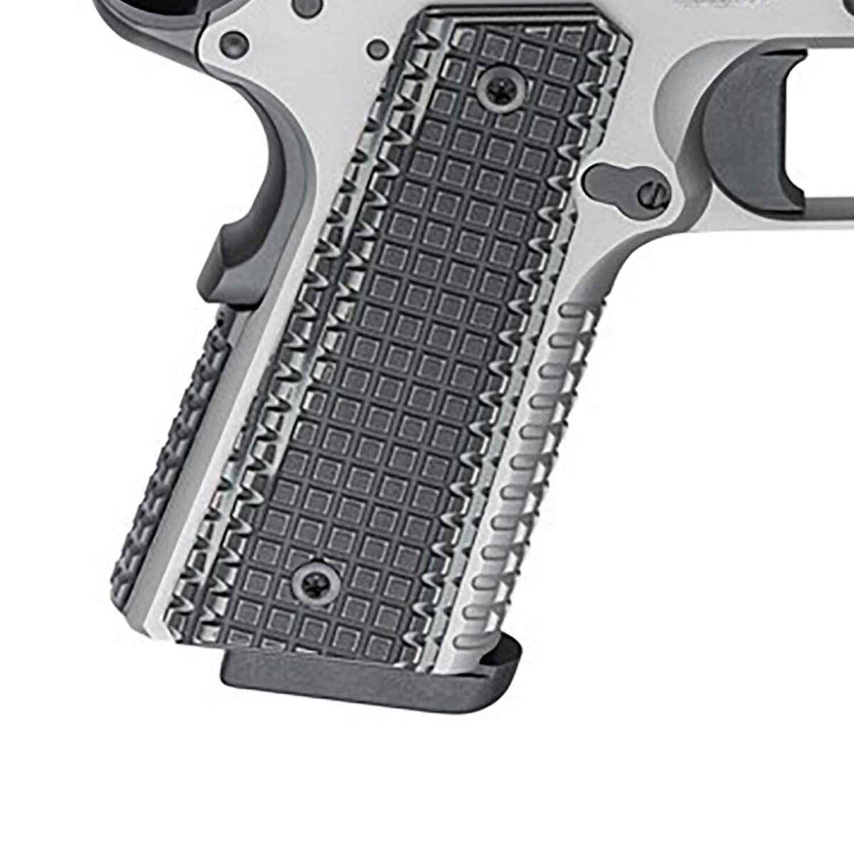 Springfield Armory Emissary 1911 9mm Luger 4.25in Stainless Steel Pistol - 9+1 Rounds - Gray Springfield Armory Emissary 1911 9mm Luger 4.25in Stainless Steel Pistol - 9+1 Rounds - Gray