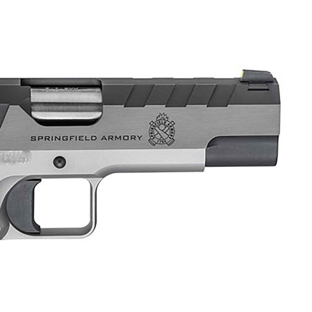 Springfield Armory Emissary 1911 9mm Luger 4.25in Stainless Steel Pistol - 9+1 Rounds - Gray Springfield Armory Emissary 1911 9mm Luger 4.25in Stainless Steel Pistol - 9+1 Rounds - Gray