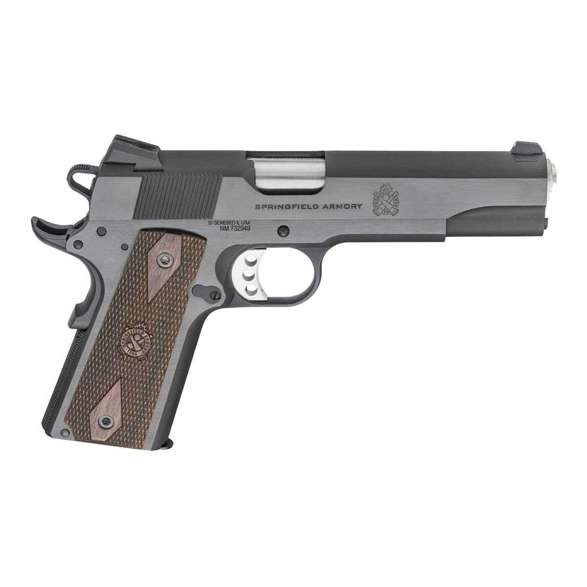 Springfield Armory Garrison 1911 45 Auto (ACP) Blued Pistol - 7+1 Rounds - Gray Springfield Armory Garrison 1911 45 Auto (ACP) Blued Pistol - 7+1 Rounds - Gray
