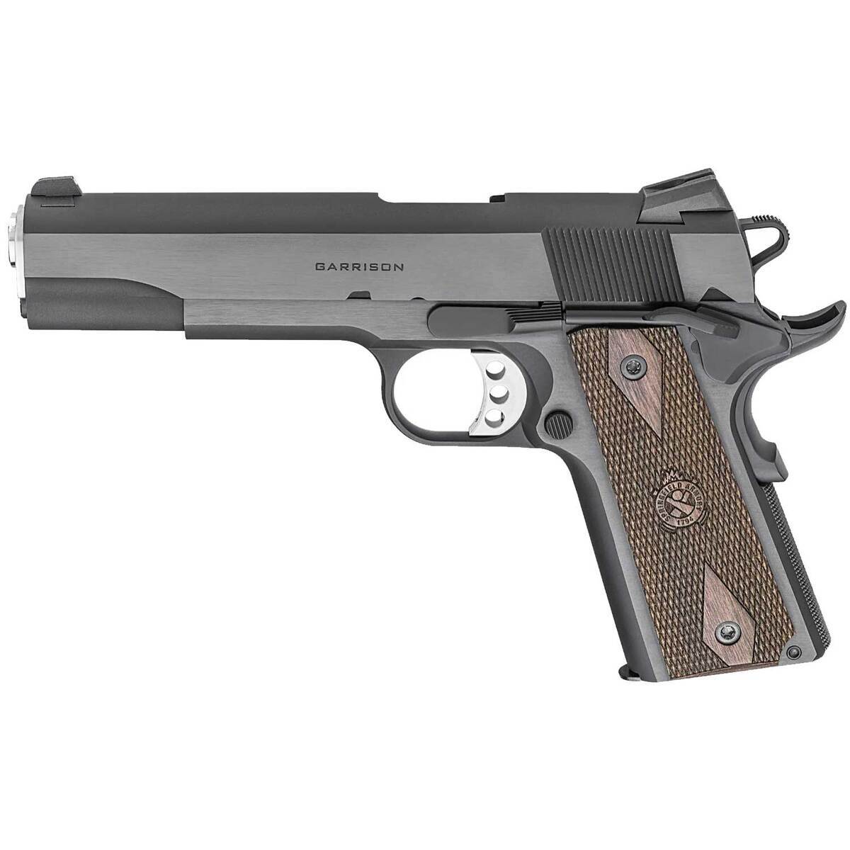 Springfield Armory Garrison 1911 45 Auto (ACP) Blued Pistol - 7+1 Rounds - Gray Springfield Armory Garrison 1911 45 Auto (ACP) Blued Pistol - 7+1 Rounds - Gray