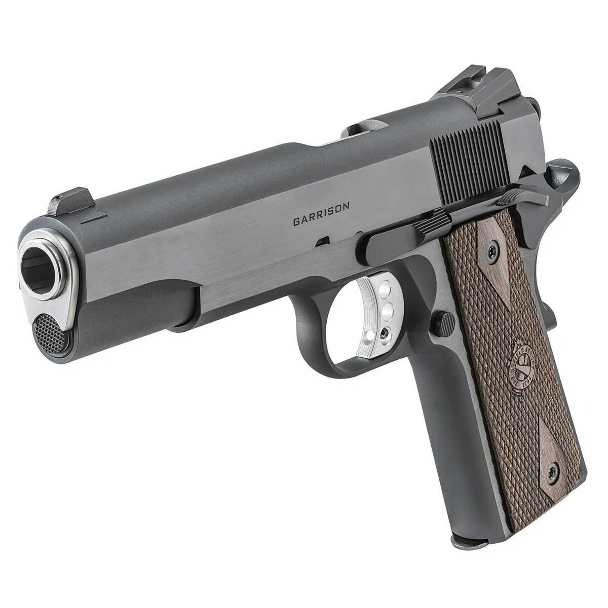 Springfield Armory Garrison 1911 45 Auto (ACP) Blued Pistol - 7+1 Rounds - Gray Springfield Armory Garrison 1911 45 Auto (ACP) Blued Pistol - 7+1 Rounds - Gray