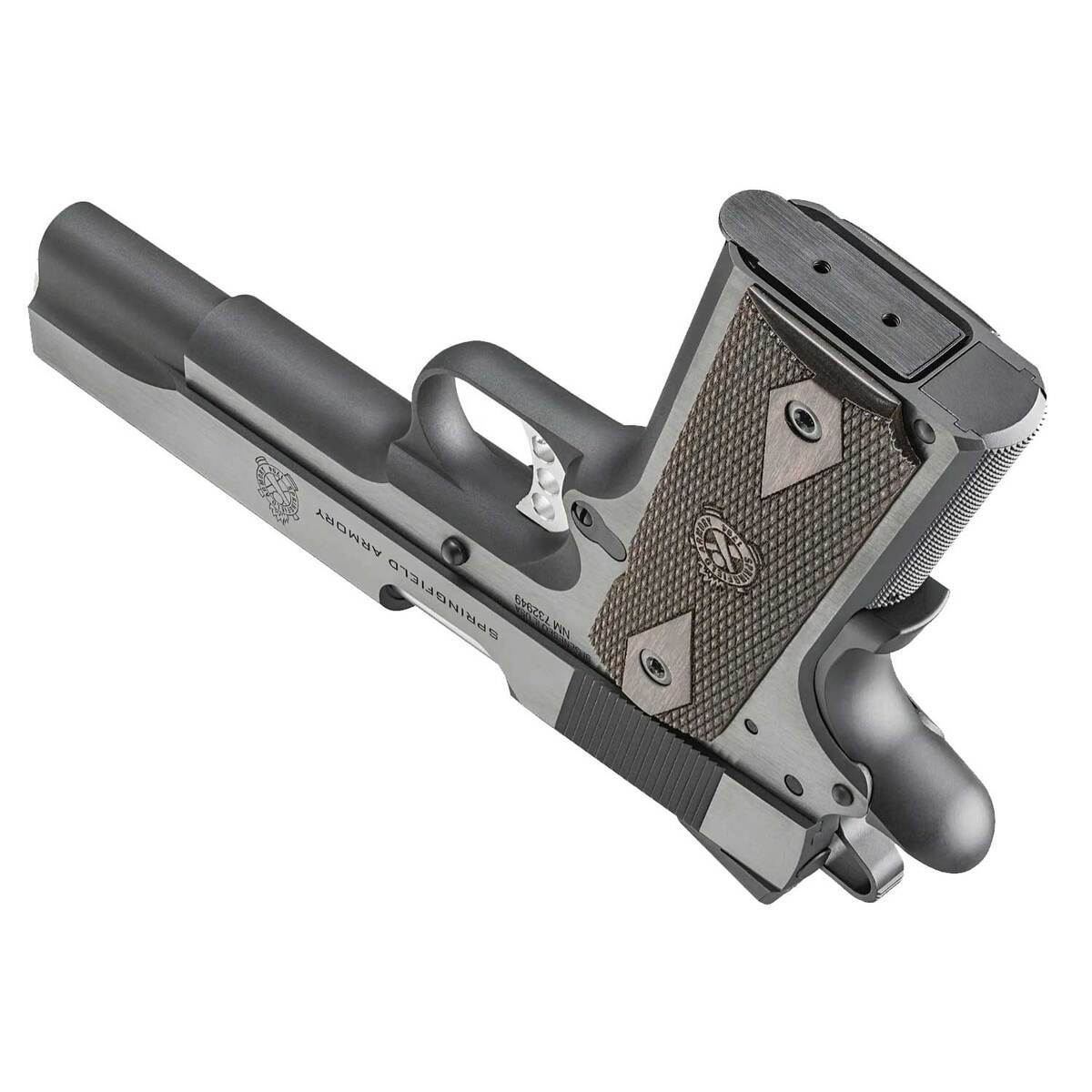 Springfield Armory Garrison 1911 45 Auto (ACP) Blued Pistol - 7+1 Rounds - Gray Springfield Armory Garrison 1911 45 Auto (ACP) Blued Pistol - 7+1 Rounds - Gray
