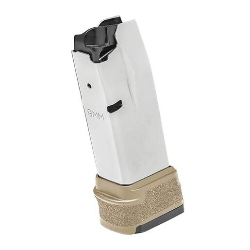 Springfield Armory Hellcat FDE 9mm Luger Handgun Magazine – 15 Rounds – Tan