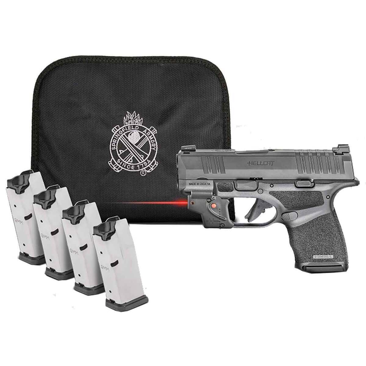 Springfield Armory Hellcat Micro-Compact 9mm Luger 3in Melonite Black ...