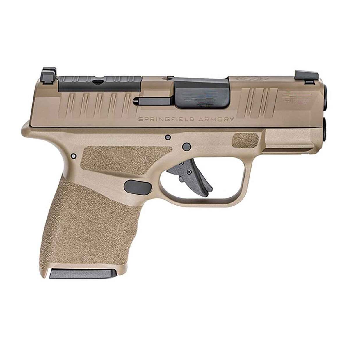 Springfield Armory Hellcat OSP 9mm Luger 3in Flat Dark Earth Pistol - 13+1 Rounds - Tan Springfield Armory Hellcat OSP 9mm Luger 3in Flat Dark Earth Pistol - 13+1 Rounds - Tan