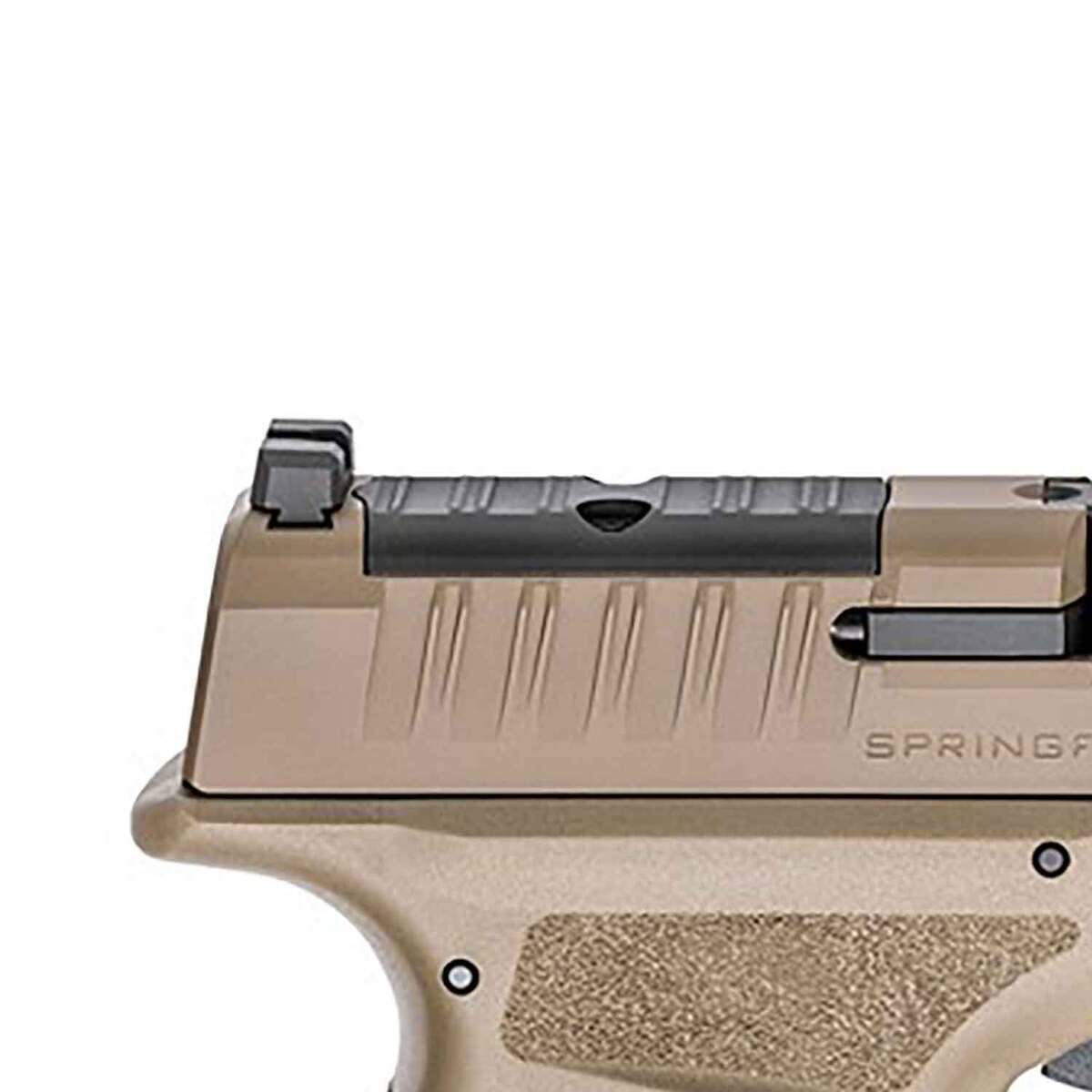 Springfield Armory Hellcat OSP 9mm Luger 3in Flat Dark Earth Pistol - 13+1 Rounds - Tan Springfield Armory Hellcat OSP 9mm Luger 3in Flat Dark Earth Pistol - 13+1 Rounds - Tan