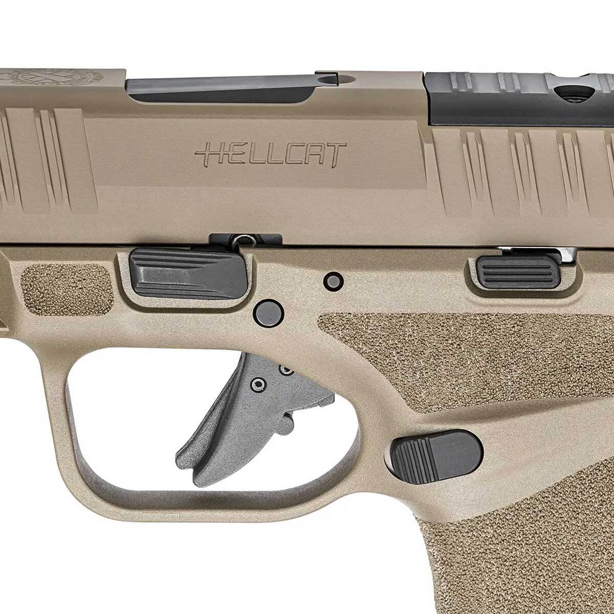 Springfield Armory Hellcat OSP Micro-Compact Gear Up '25 9mm Luger 3in Desert FDE Pistol - 10+1 Rounds - Tan Springfield Armory Hellcat OSP Micro-Compact Gear Up '25 9mm Luger 3in Desert FDE Pistol - 10+1 Rounds - Tan